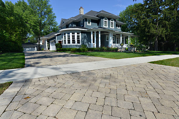 Permeable Paver Driveway in Dudley, NC
